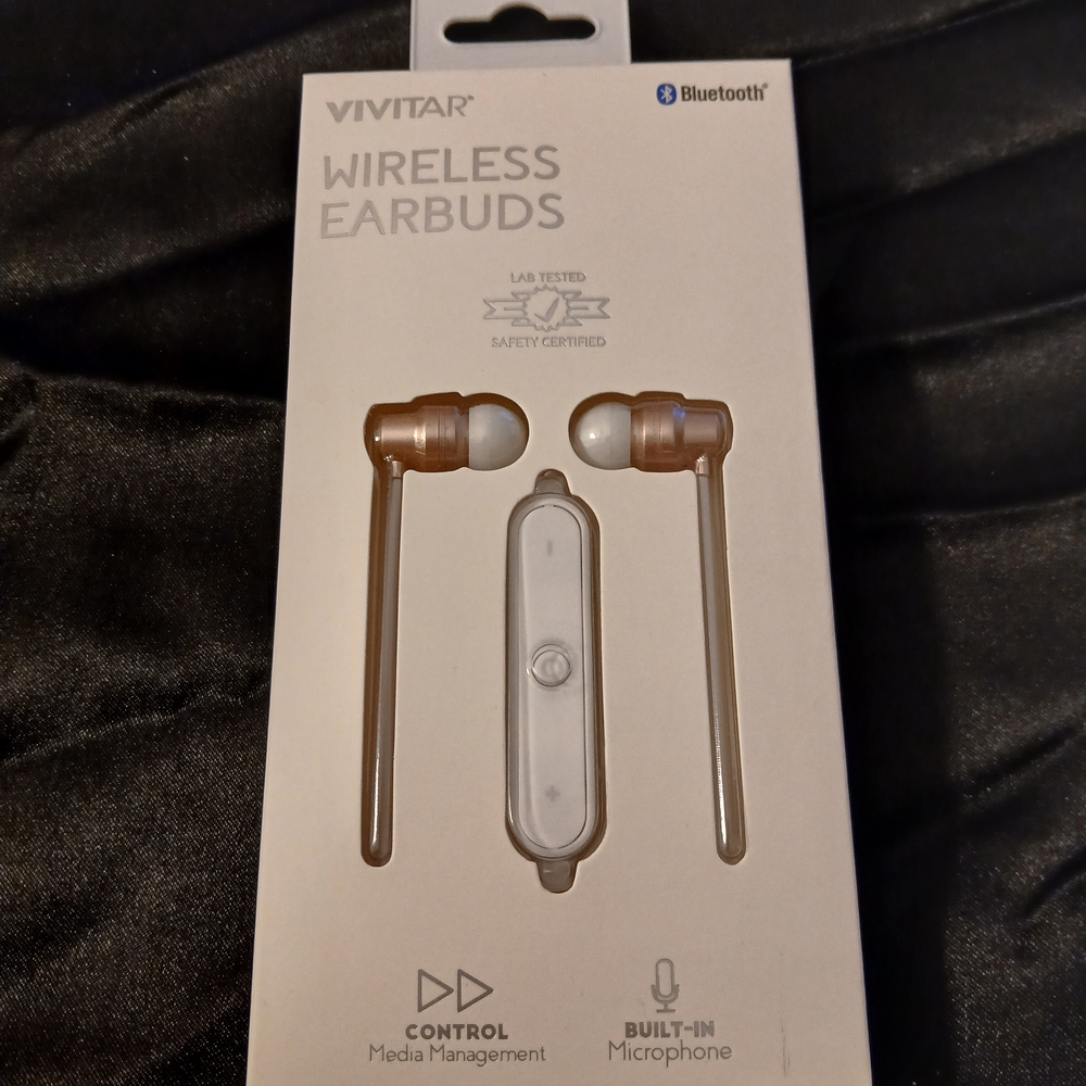 Vivitar Wireless Earbuds with Microphone